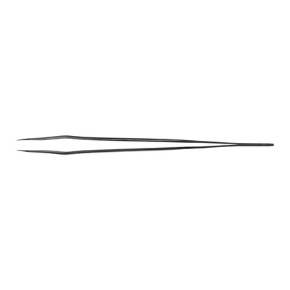 Eyelash Extension Tweezers NanoFiber Lovely, Grace Elegante Black series, 45 degrees, 7 mm