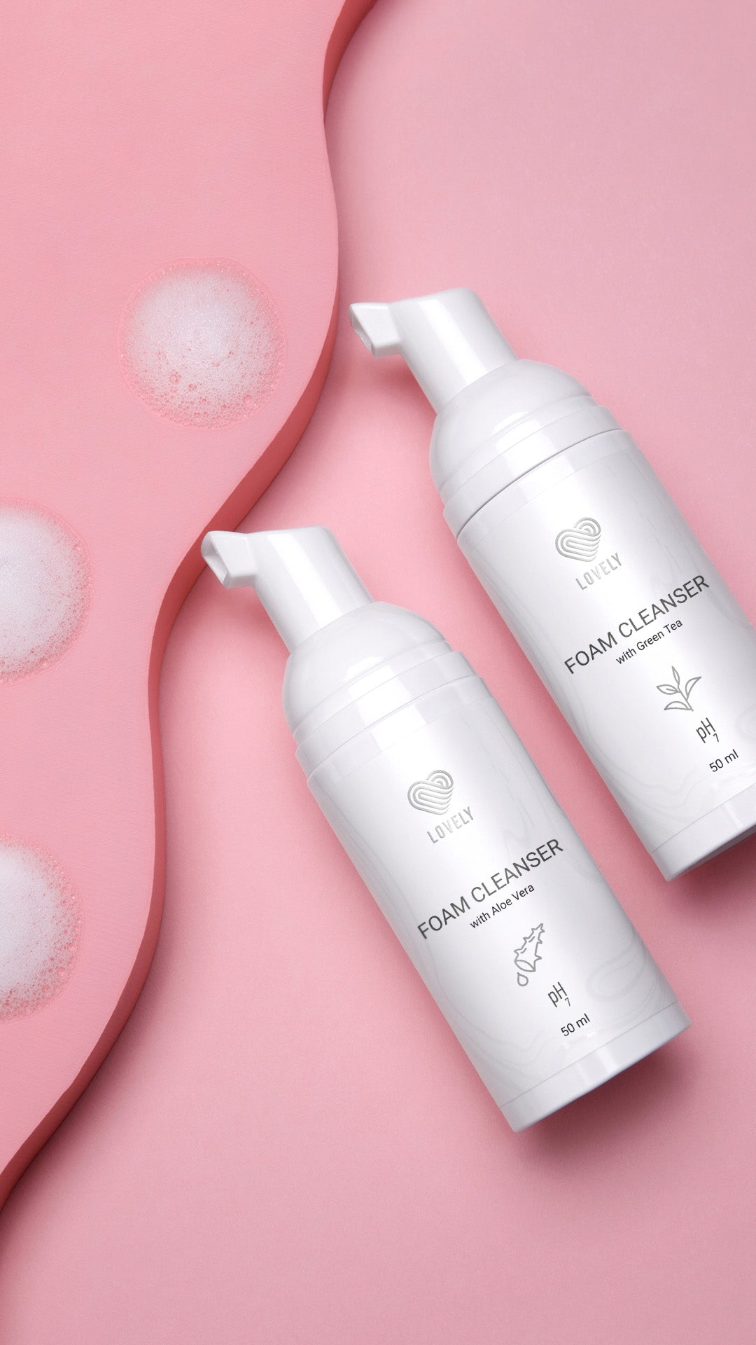 Cleansing Foam, 50 ml (Aloe vera)