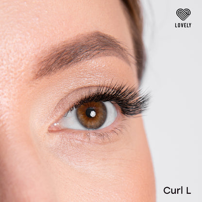 Eyelash extensions "Silicone" Lovely New - 16 lines - MIX Length (8-15mm)